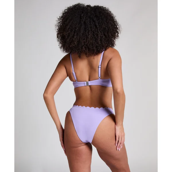 Haut de bikini préformé à armatures Scallop - Violet