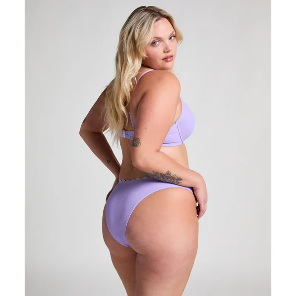 Haut de bikini préformé à armatures Scallop - Violet