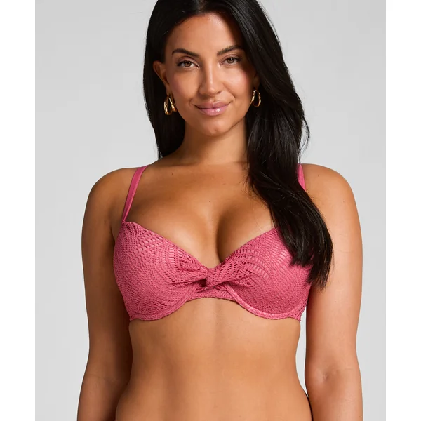 Haut de bikini rembourré sans armatures Lanai - Rose