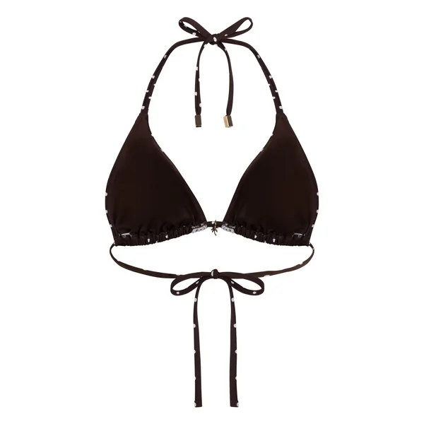 Haut de Bikini Triangle Algarve - Marron
