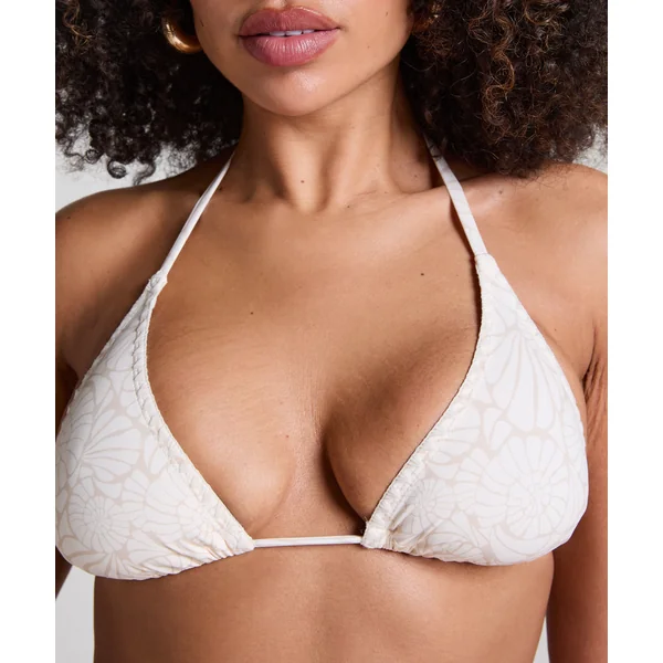 Haut de bikini triangle Caicos - Beige
