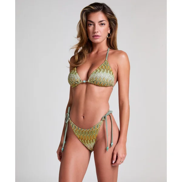 Haut de bikini triangle Cali - Vert