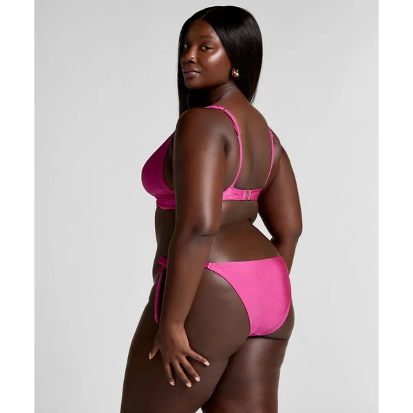 Haut de bikini triangle Luna - Rose