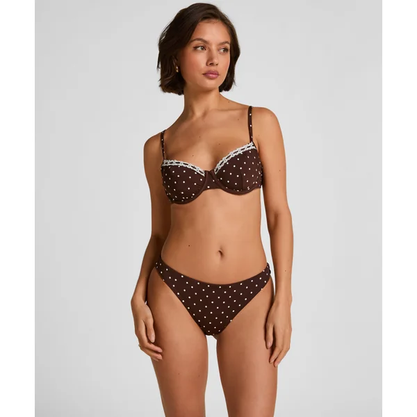 Haut de Bikini à Armatures Non Rembourré Algarve - Marron