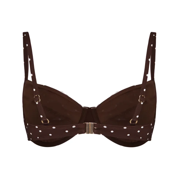 Haut de Bikini à Armatures Non Rembourré Algarve - Marron