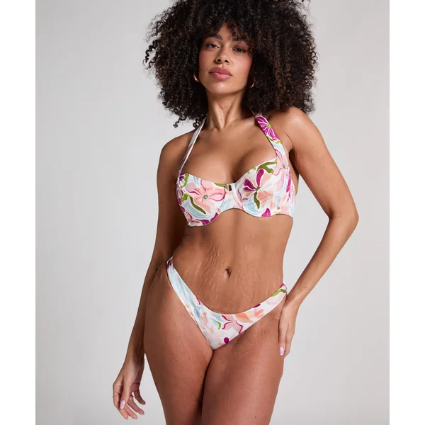 Haut de bikini à armatures non rembourré Ayanna - Blanc