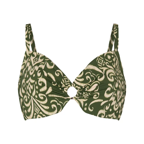 Haut de bikini à armatures non rembourré Cancun - Vert