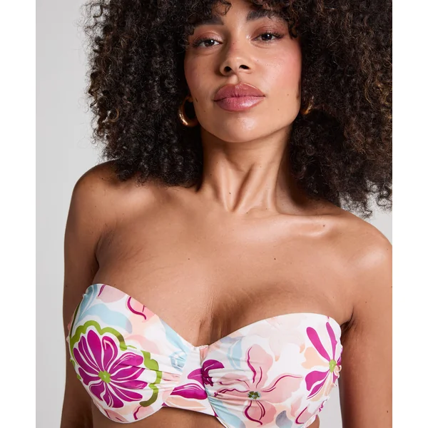 Haut de bikini à armatures rembourré Ayanna - Blanc