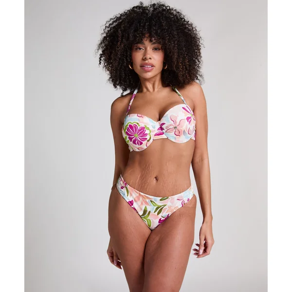 Haut de bikini à armatures rembourré Ayanna - Blanc