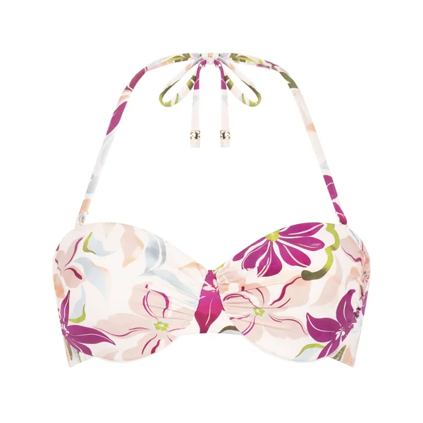 Haut de bikini à armatures rembourré Ayanna - Blanc