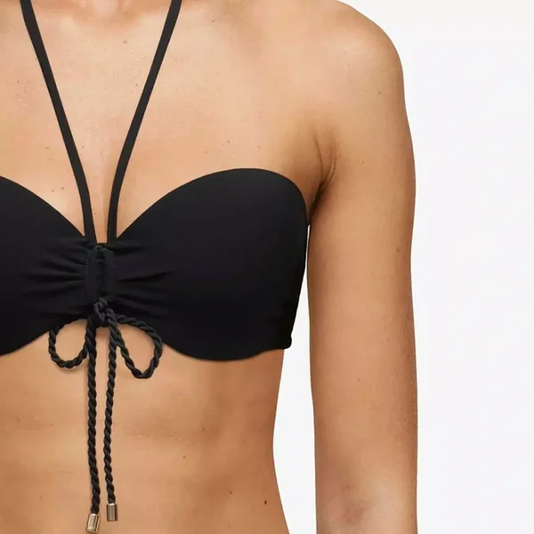 Haut de maillot Bandeau à coque avec bretelles amovibles - Noir Chantelle Bain Chantelle Bain