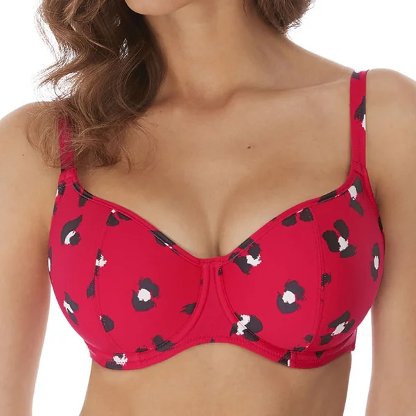 Haut de maillot de bain balconnet armatures Freya Maillots WILD CAT red Freya Maillots Wild Cat