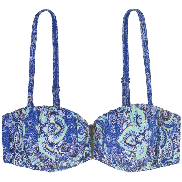 Haut de maillot de bain bandeau armatures bleu KAMARI Dorina Maillots