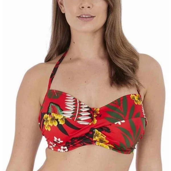 Haut de maillot de bain bandeau armatures Fantasie Bain VILAMOURA ROUGE Fantasie Bain