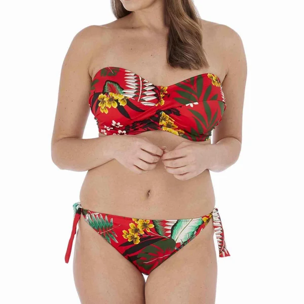 Haut de maillot de bain bandeau armatures Fantasie Bain VILAMOURA ROUGE Fantasie Bain