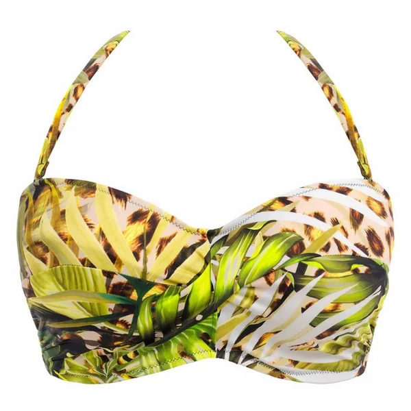 Haut de maillot de bain Bandeau Armatures - Jaune Fantasie Bain KABINI OASIS en nylon Fantasie Bain