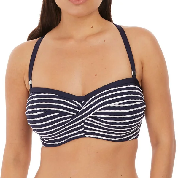 Haut de maillot de bain bandeau armatures à rayures Fantasie Bain San Remo