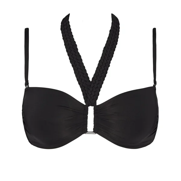 Haut de maillot de bain bandeau sans armatures Aubade Maillots LA PLAGE ENSOLEILLEE - Noir Aubade Maillots