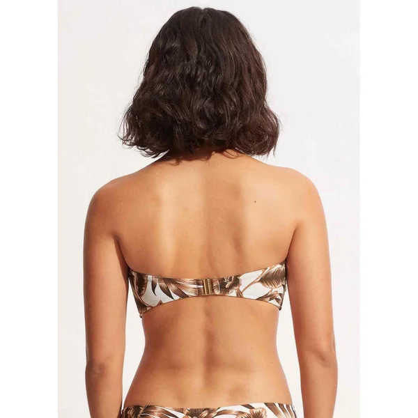 Haut de maillot de bain bandeau - Vert Island In The Sun Seafolly