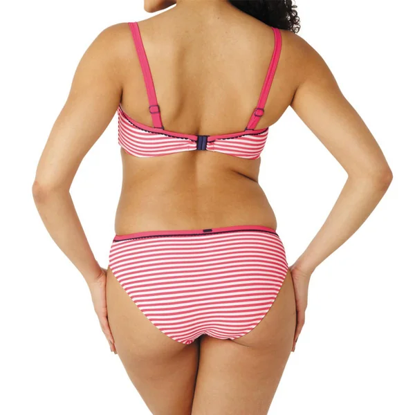 Haut De Maillot De Bain Bandeau À Armatures - Rose Cleo By Panache LUCILLE Cléo by Panache Maillot