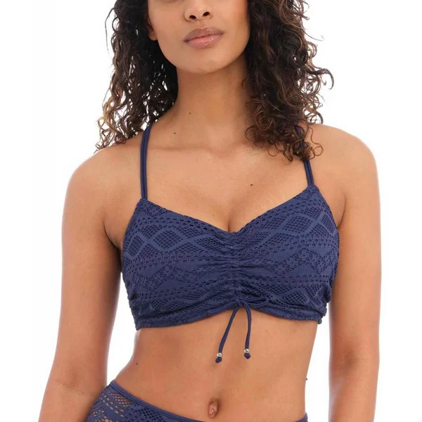 Haut de maillot de bain bralette armatures - Bleue Freya Maillots Sundance en nylon Freya Maillots
