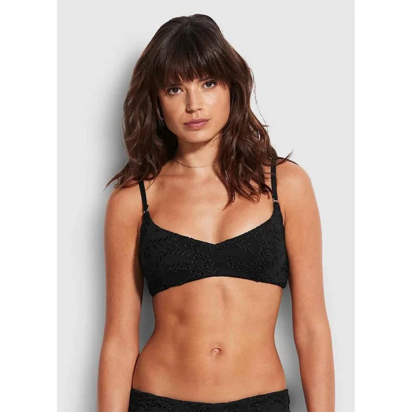 Haut de maillot de bain bralette - Noir Sea Dive Seafolly