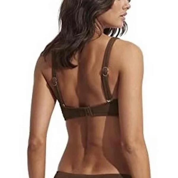 Haut de maillot de bain brassière - Marron Seafolly Seafolly