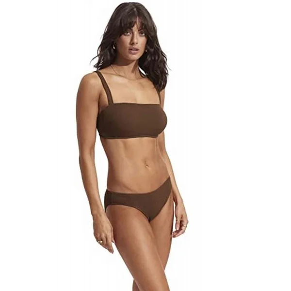 Haut de maillot de bain brassière - Marron Seafolly Seafolly