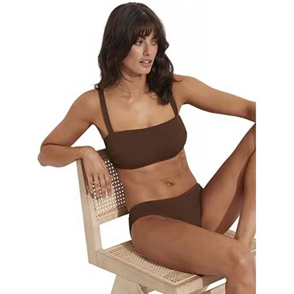 Haut de maillot de bain brassière - Marron Seafolly Seafolly