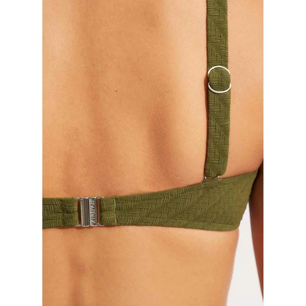 Haut de maillot de bain brassière - Vert Willow Seafolly