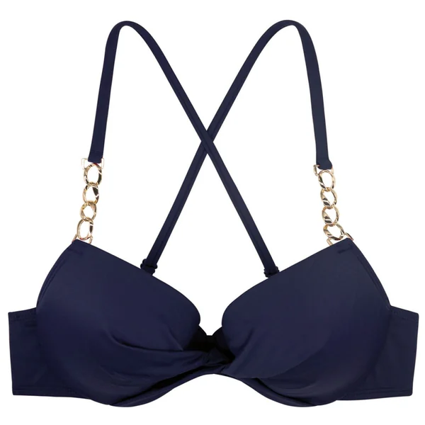 Haut de maillot de bain coques armatures bleu Dorina Maillots Filao