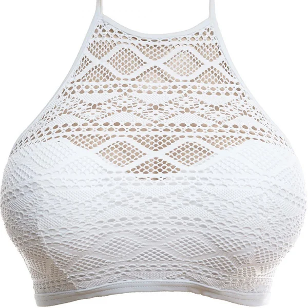 Haut de maillot de bain crop top à armatures Blanc Freya Maillots Miss Lejaby