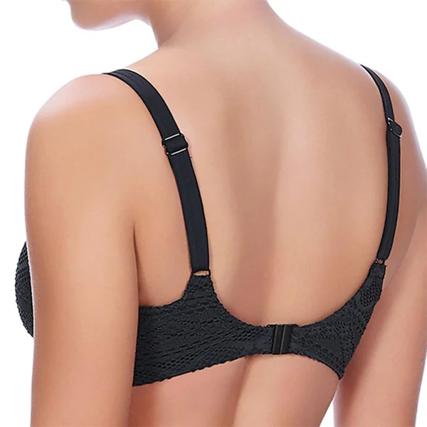 Haut de maillot de bain décolleté coeur paddé à armatures Noir SUNDANCE Freya Maillots Miss Lejaby