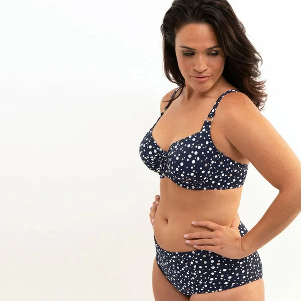Haut de maillot de bain emboitant bleu Dorina Maillots