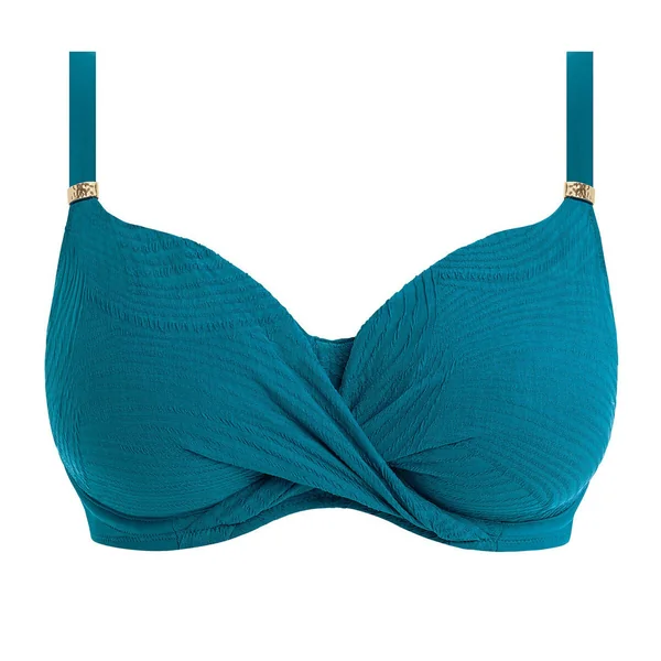 Haut de Maillot de Bain Emboitant Fantasie Bain OTTAWA Bleu canard Fantasie Bain
