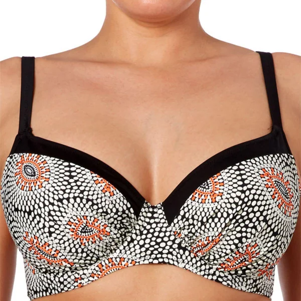 Haut de maillot de bain emboitant à armatures - Gris Fantasie Bain