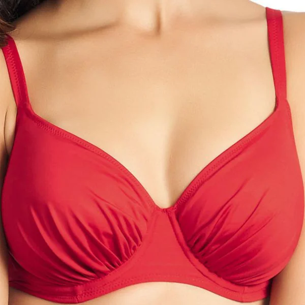 Haut de maillot de bain emboitant à armatures - Rouge Feu Fantasie Bain