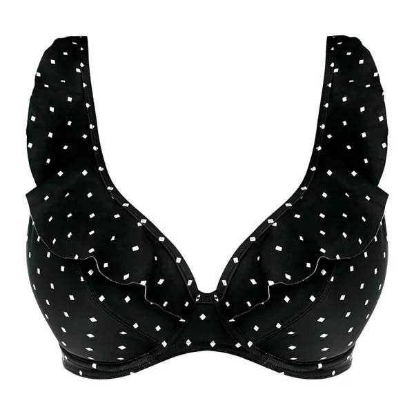 Haut de maillot de bain plongeant armatures noir JEWEL COVE Freya Maillots Jewel Cove
