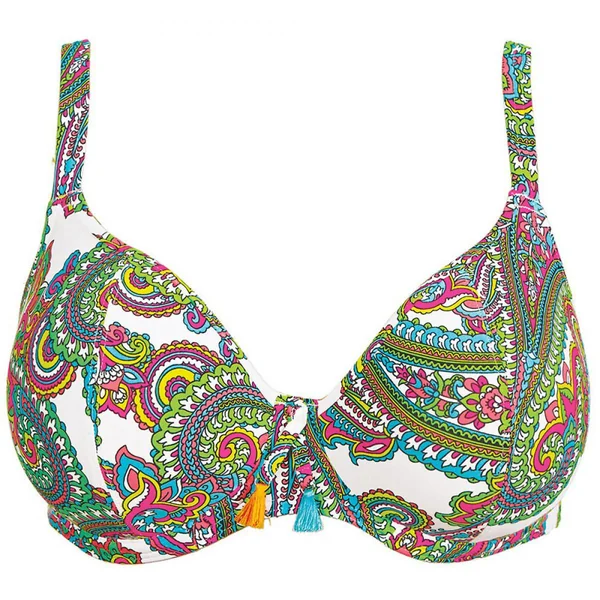 Haut de maillot de bain plongeant à armatures Freya NEW WAVE multicolore Freya Maillots
