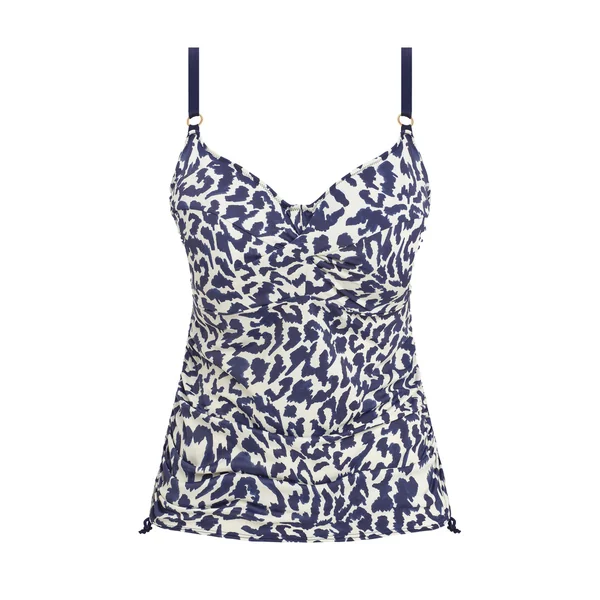 Haut de maillot de bain tankini motif léopard Fantasie Bain