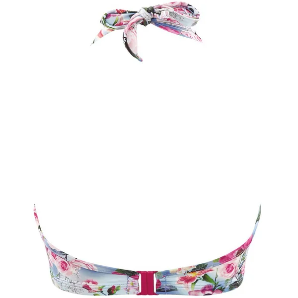 Haut de maillot de bain tour de cou blue floral Panache Maillot