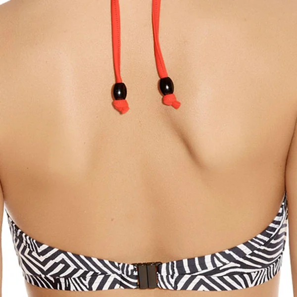 Haut de maillot de bain tour de cou sans armatures Freya ZULU zebra Freya Maillots