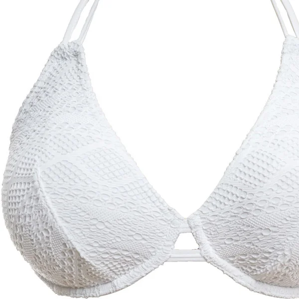 Haut de maillot de bain tour de cou à armatures Blanc Freya Maillots Miss Lejaby