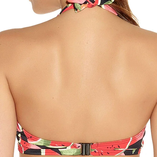 Haut de maillot de bain tour de cou à armatures Multicolore WATERMELON Freya Maillots