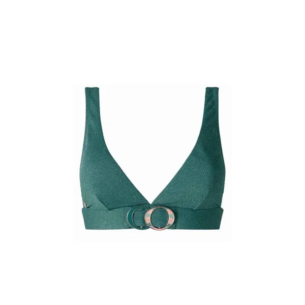 Haut de maillot de bain triangle kaki Amour vert Brigitte Bardot