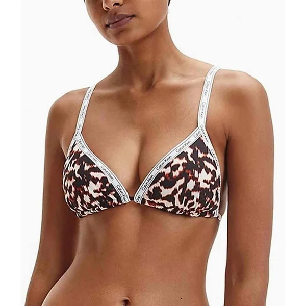 Haut de maillot de bain triangle - Marron Calvin Klein Underwear