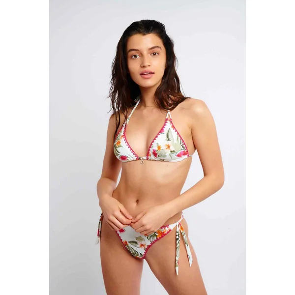 Haut de Maillot de Bain Triangle Sans Armatures - Beige Banana Moon