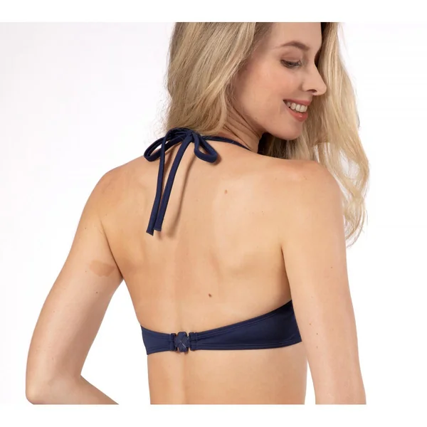 Haut de maillot de bain triangle sans armatures bleu Dorina Maillots