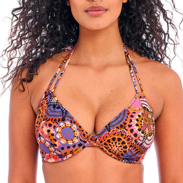 Haut de maillot de bain à armatures - Multicolore Floral Freya Maillots