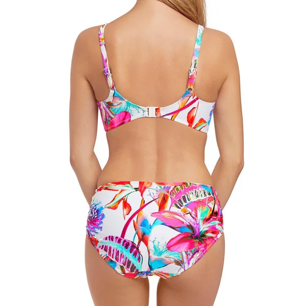 Haut de maillot de bain à balconnets Imprimé - Multicolore orange Fantasie Bain